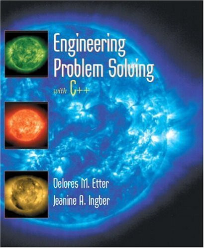 Engineering Problem Solving With C++