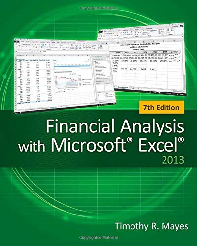 Financial Analysis With Microsoft Excel