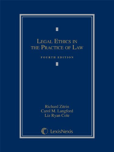 Legal Ethics In The Practice Of Law