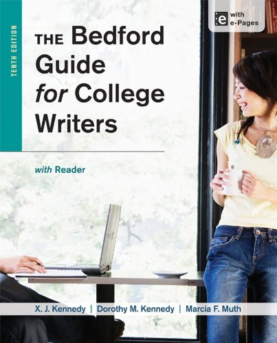 Bedford Guide For College Writers With Reader
