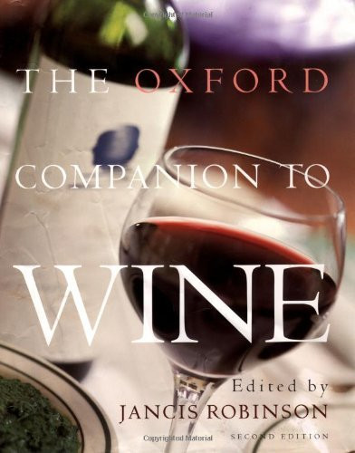 Oxford Companion To Wine