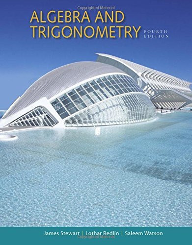 Algebra And Trigonometry