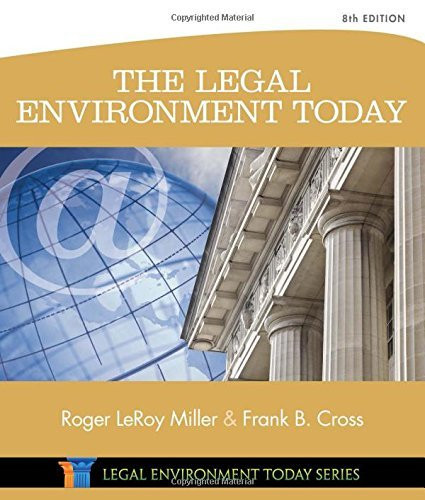 Legal Environment Today