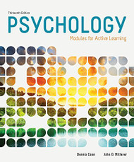 Psychology Modules For Active Learning