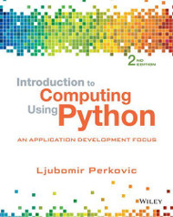 Introduction To Computing Using Python