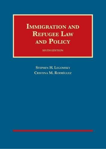 Immigration And Refugee Law And Policy