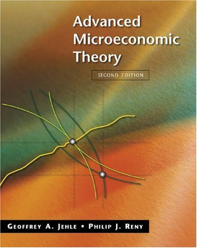 Advanced Microeconomic Theory