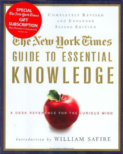 New York Times Guide To Essential Knowledge