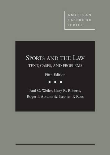 Sports And The Law