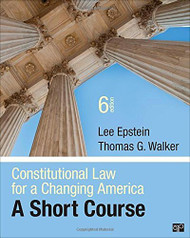 Constitutional Law For A Changing America A Short Course