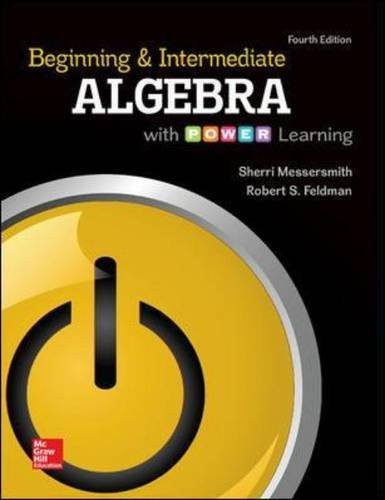 Beginning And Intermediate Algebra