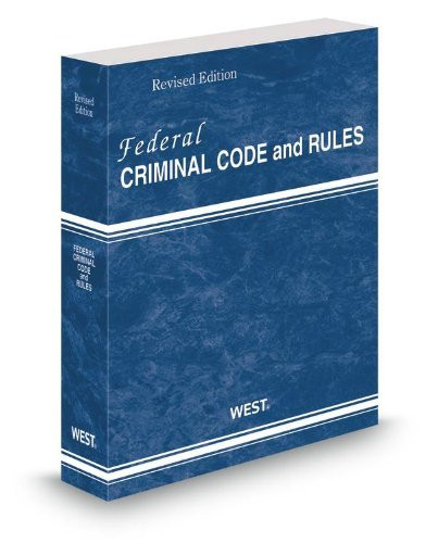 Federal Criminal Code and Rules 2015 ed.