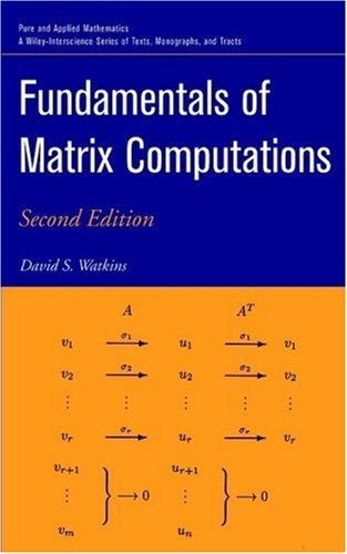 Fundamentals Of Matrix Computations