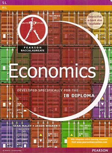 Pearson Baccalaureate Economics For The Ib Diploma