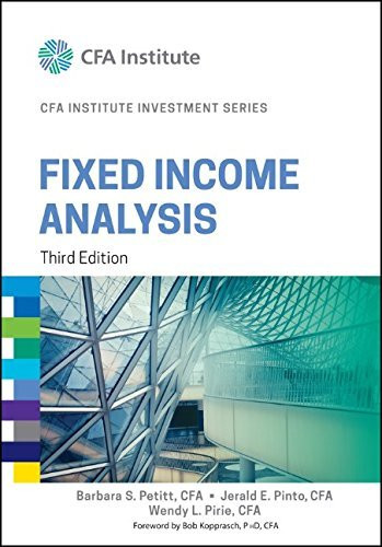 Introduction To Fixed Income Analytics