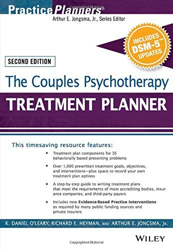 Couples Psychotherapy Treatment Planner