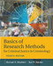 Basics Of Research Methods For Criminal Justice