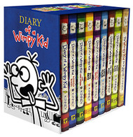Diary Of A Wimpy Kid Box Of Books 1-8
