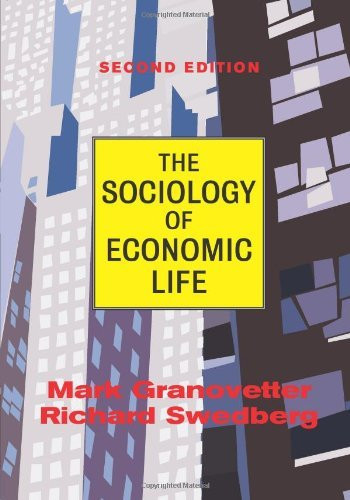 Sociology Of Economic Life