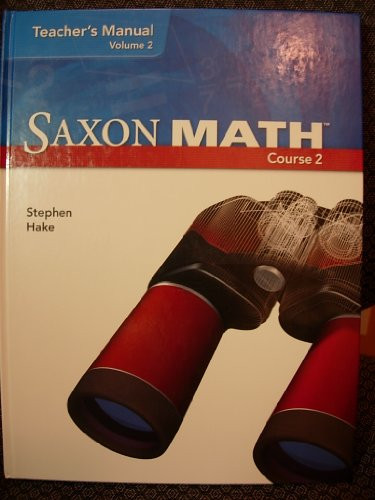 Saxon Math, Course 2: Teacher's Manual, Vol. 2