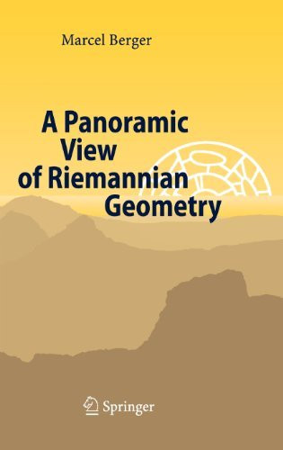 Panoramic View Of Riemannian Geometry