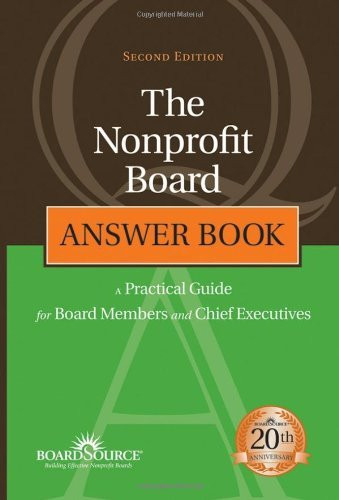 Nonprofit Board Answer Book