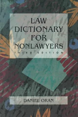 Law Dictionary For Nonlawyers