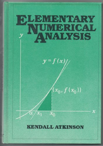 Elementary Numerical Analysis