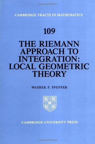 Riemann Approach To Integration