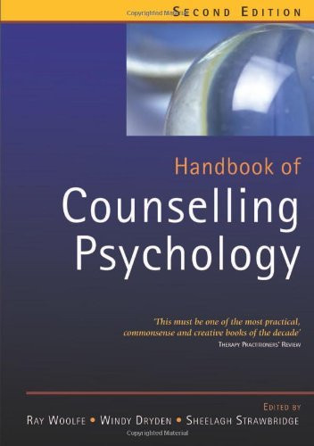 Handbook Of Counselling Psychology