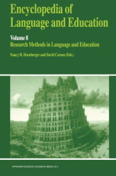 Encyclopedia Of Language And Education by Nancy Hornberger
