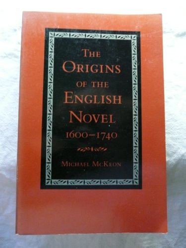 Origins Of The English Novel 1600-1740