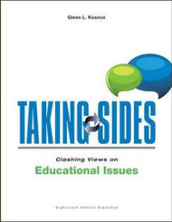 Taking Sides Clashing Views On Educational Issues