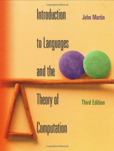 Introduction To Languages And The Theory Of Computation