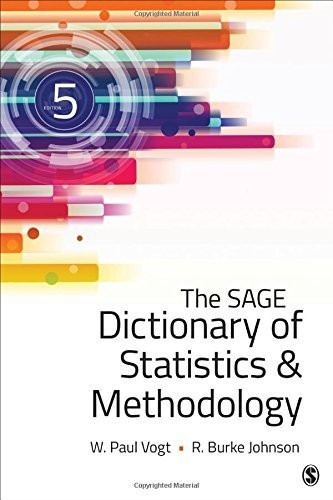 Dictionary Of Statistics And Methodology