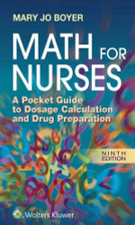 Math For Nurses   (Mary Jo Boyer)