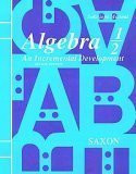 Algebra 1/2 Solution Manual