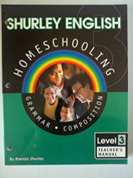 Shurley English Homeschooling Level 3 by Brenda Shurley