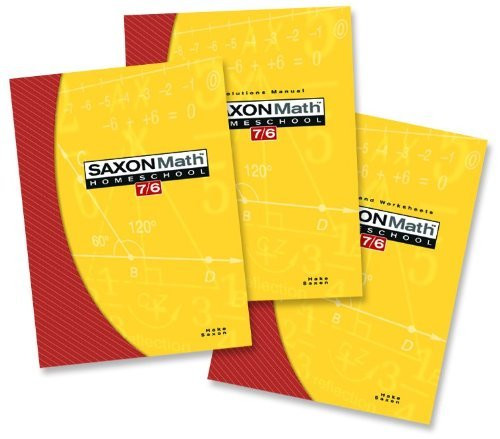 Saxon Math 7/6 Homeschool: Complete Kit 4th Edition