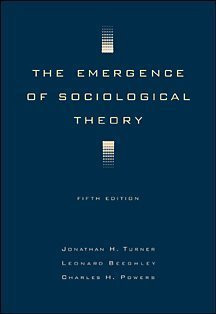 Emergence Of Sociological Theory