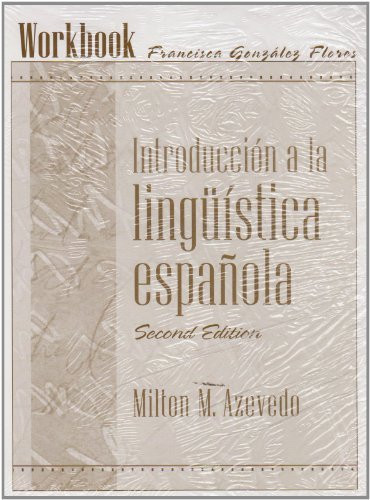 Introduccin A La Lingstica Espaola 20202021dip Lingue