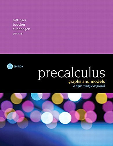 Precalculus Graphs And Models