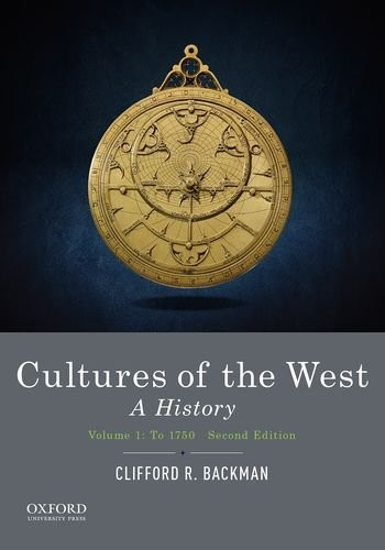 Cultures Of The West Volume 1