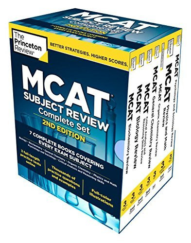 Princeton Review MCAT Subject Review Complete Box Set