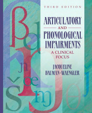 Articulatory And Phonological Impairments