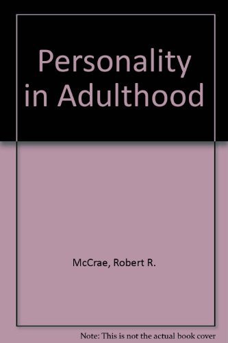 Personality in Adulthood