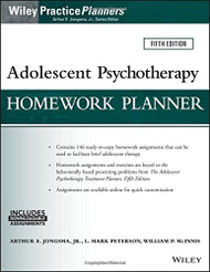 Adolescent Psychotherapy Homework Planner