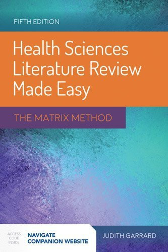 Health Sciences Literature Review Made Easy