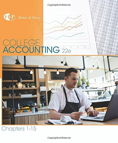 College Accounting Chapters 1 - 15