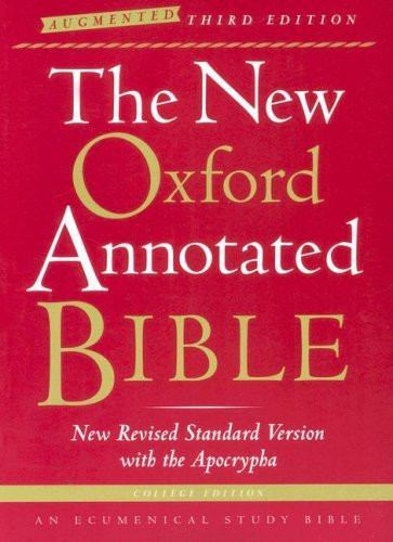 New Oxford Annotated Bible With Apocrypha